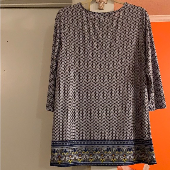 Peck&Peck Casual 3/4 sleeve blouse - Picture 3 of 3